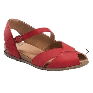 Earth ORIGINS palomos percy RED leather size 6.5